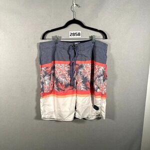 Islandhaze Board Shorts Mens 2XL Multicolor Stretch‎ Beach Swimwear Surfing